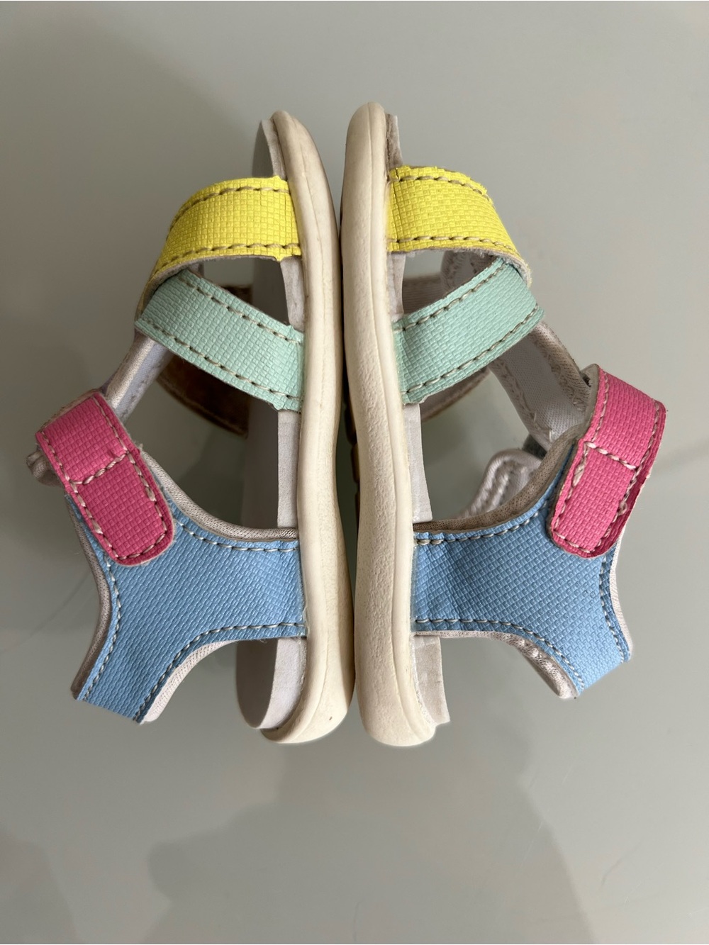 SEE KAI RUN Multi-Color Strappy Sandals, 5 Toddler - Picture 7 of 8